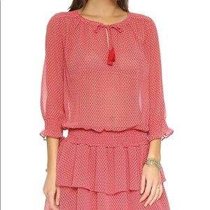 Scotch & Soda/Maison Scotch Boho Red Dress